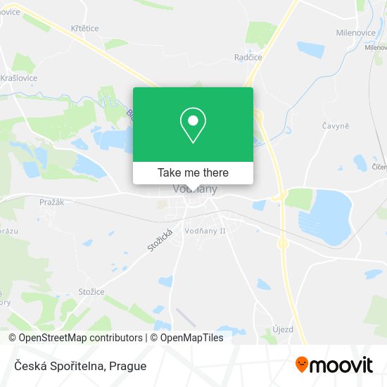Česká Spořitelna map