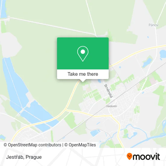 Карта Jestřáb