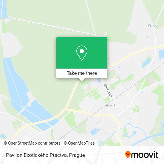 Pavilon Exotického Ptactva map