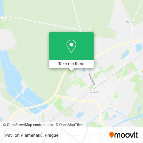 Карта Pavilon Plameňáků
