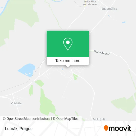 Карта Letňák