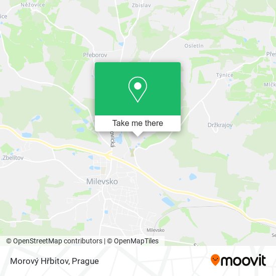 Morový Hřbitov map