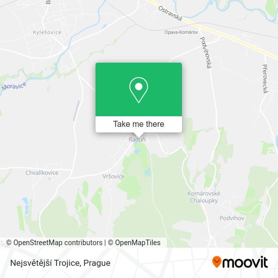 Nejsvětější Trojice map