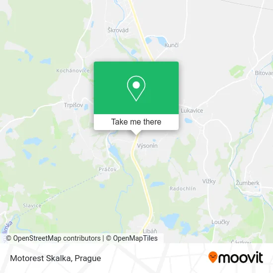 Карта Motorest Skalka