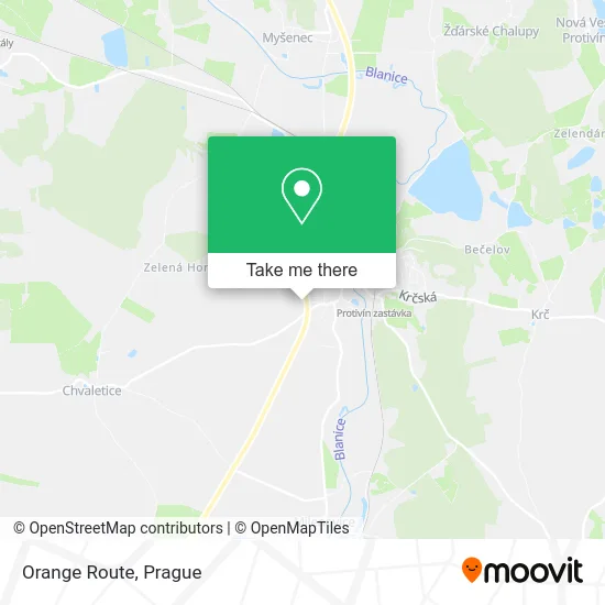 Карта Orange Route