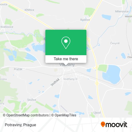 Карта Potraviny