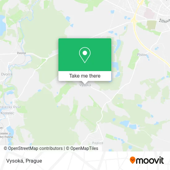 Карта Vysoká