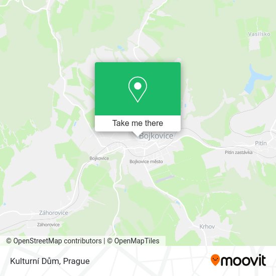 Kulturní Dům map