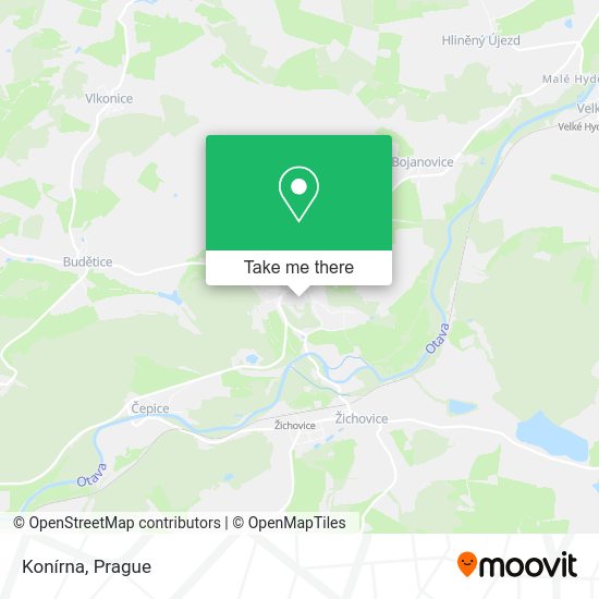 Карта Konírna