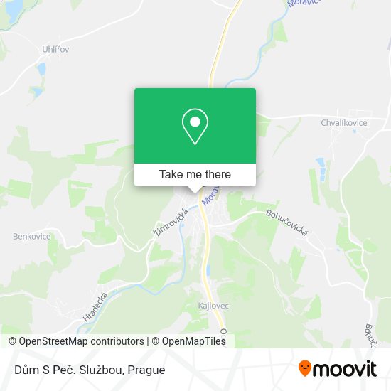 Dům S Peč. Službou map