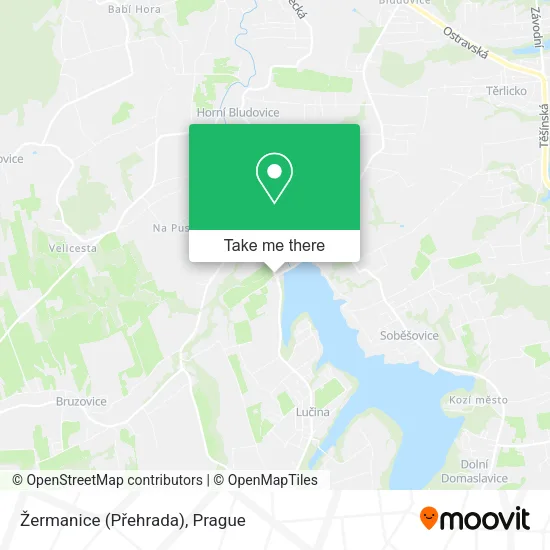 Žermanice (Přehrada) map