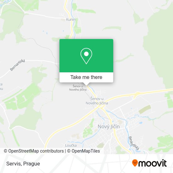 Servis map