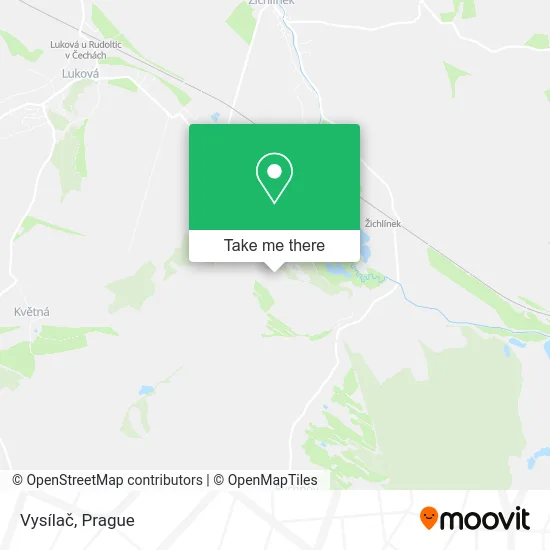 Карта Vysílač