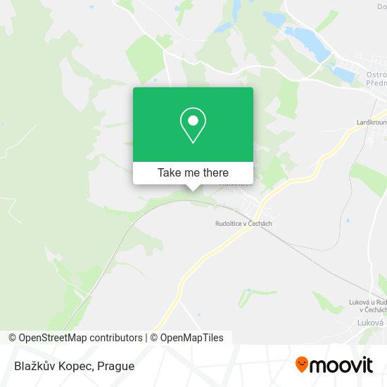 Blažkův Kopec map