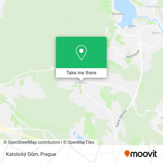 Katolický Dům map
