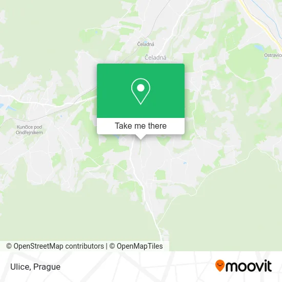 Карта Ulice