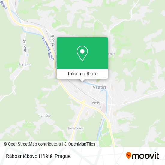 Rákosníčkovo Hřiště map