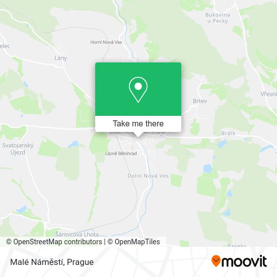 Malé Náměstí map
