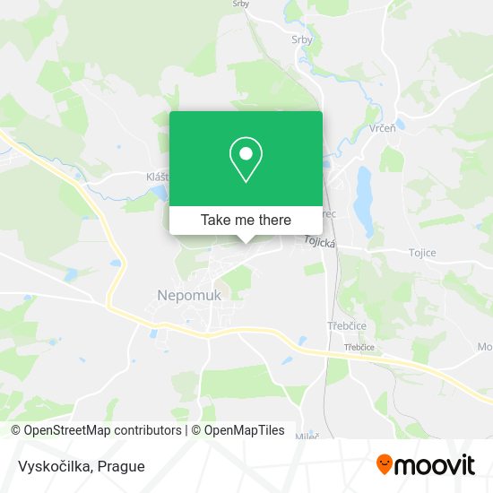 Карта Vyskočilka