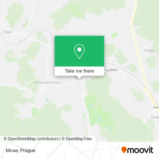 Карта Mcae