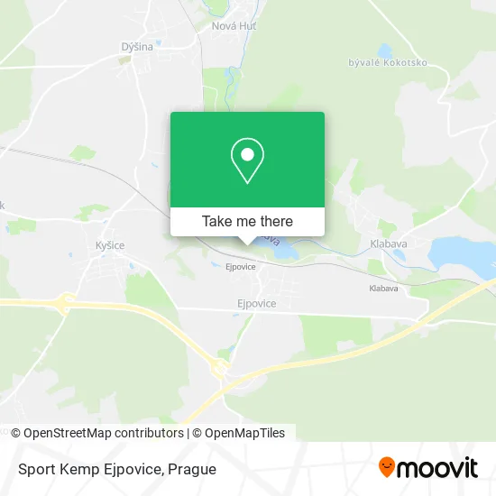 Карта Sport Kemp Ejpovice
