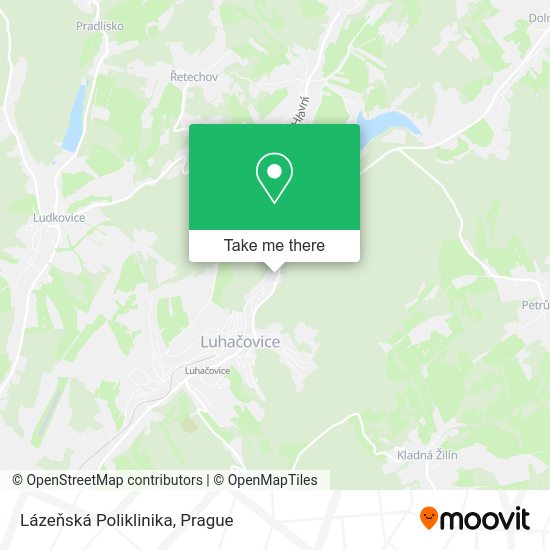 Lázeňská Poliklinika map