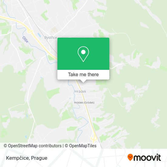 Карта Kempčice