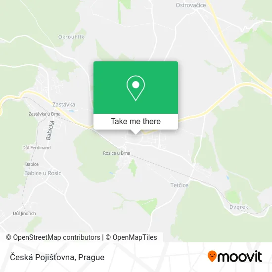 Карта Česká Pojišťovna