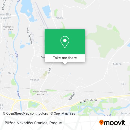 Bližná Naváděcí Stanice map