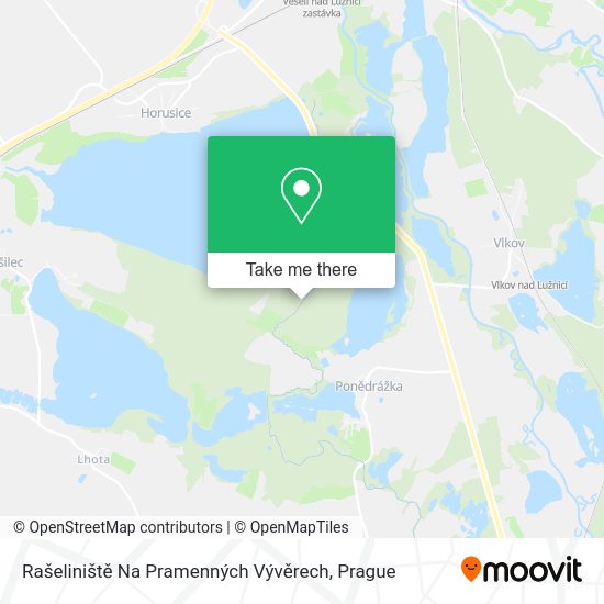 Rašeliniště Na Pramenných Vývěrech map