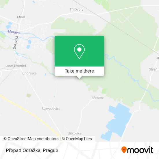 Карта Přepad Odrážka