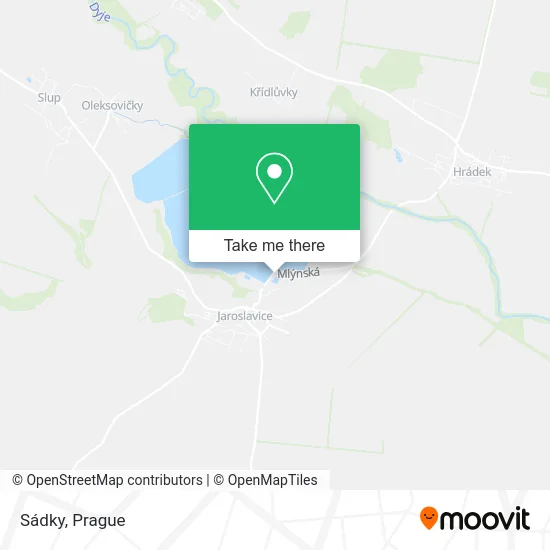 Карта Sádky