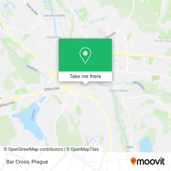 Карта Bar Cross