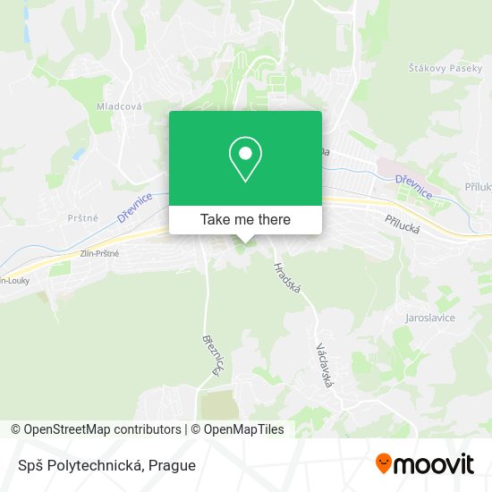 Карта Spš Polytechnická