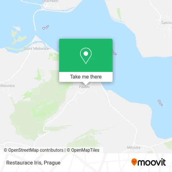 Карта Restaurace Iris