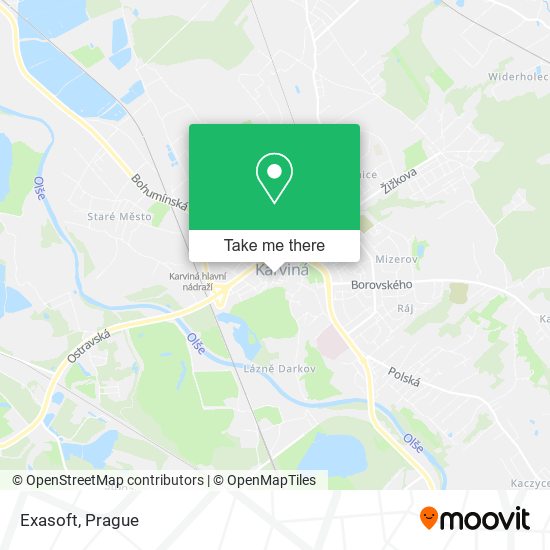 Exasoft map