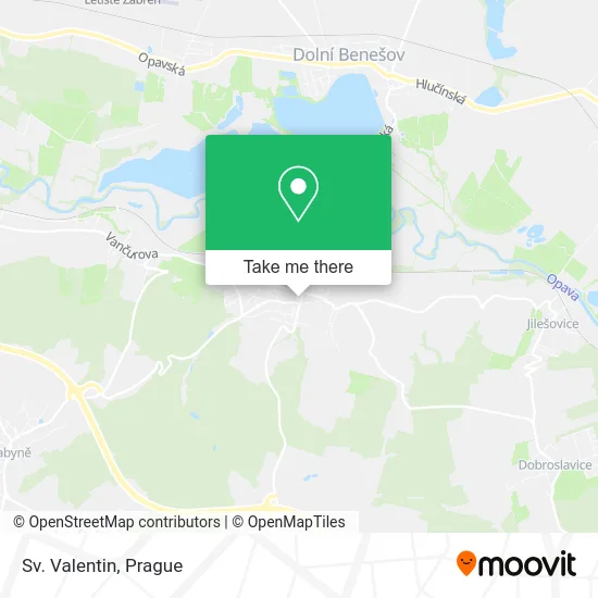 Карта Sv. Valentin