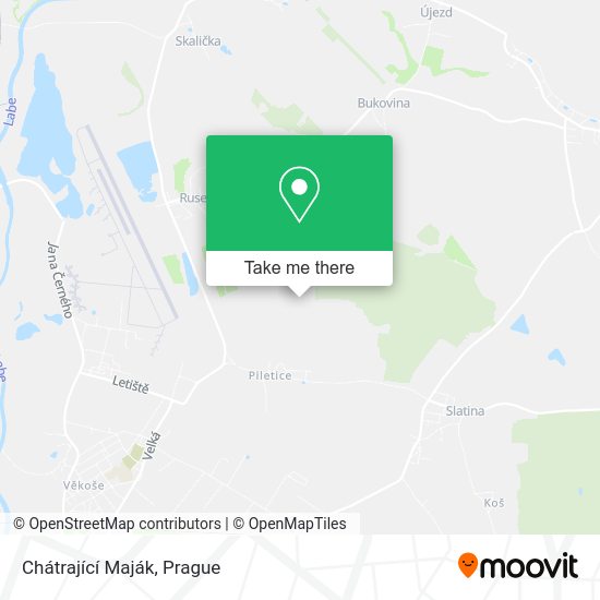 Chátrající Maják map