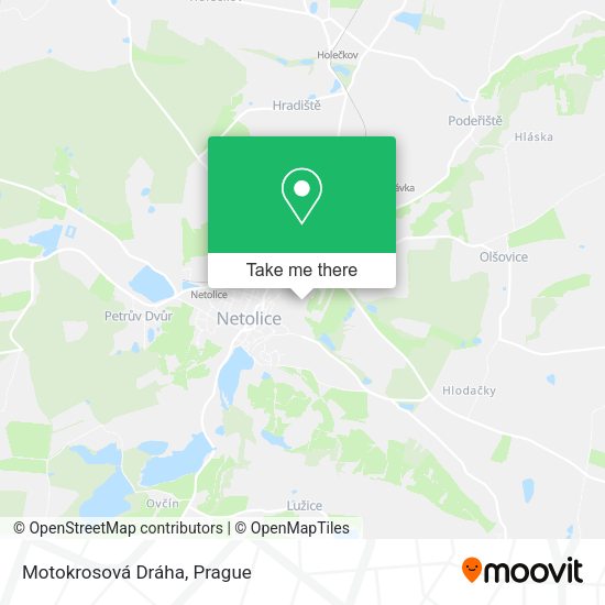 Карта Motokrosová Dráha
