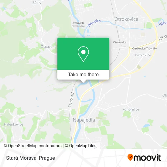 Карта Stará Morava