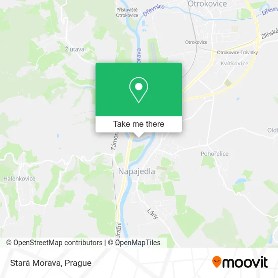 Карта Stará Morava
