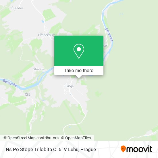 Ns Po Stopě Trilobita Č. 6: V Luhu map