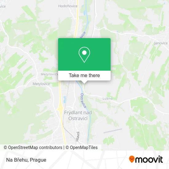 Карта Na Břehu