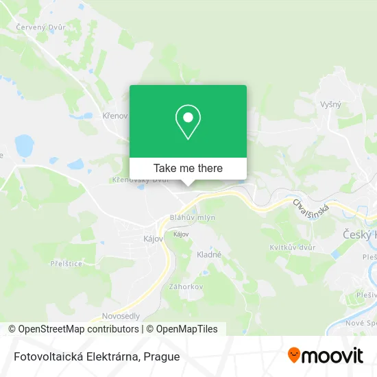 Карта Fotovoltaická Elektrárna