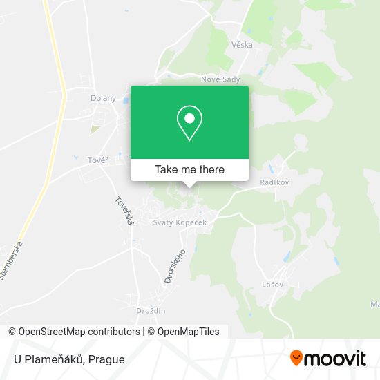 U Plameňáků map
