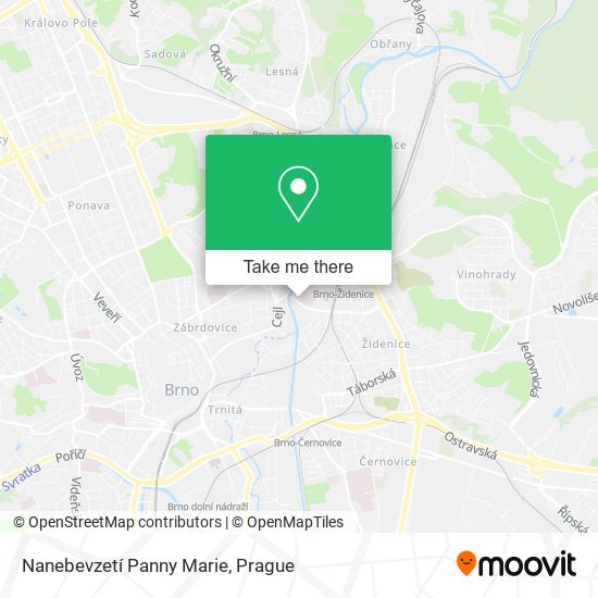 Nanebevzetí Panny Marie map