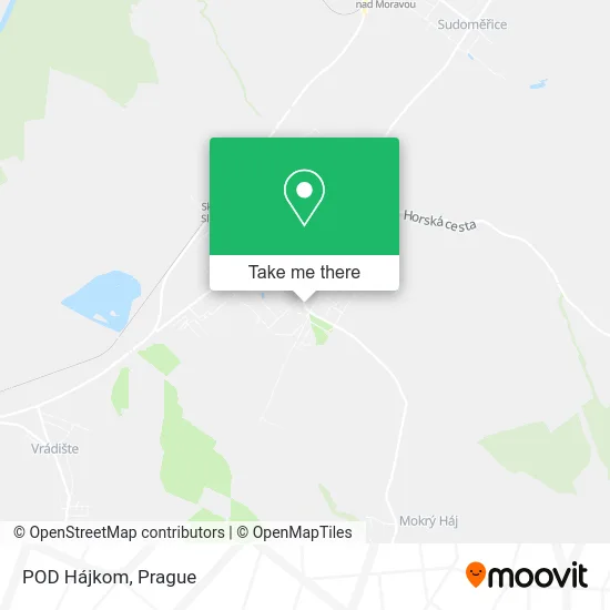 Карта POD Hájkom