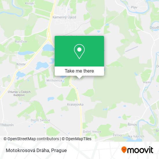 Motokrosová Dráha map