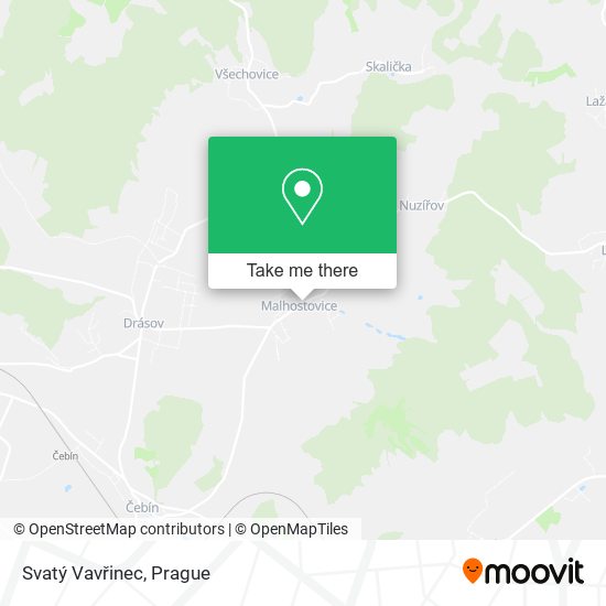 Svatý Vavřinec map