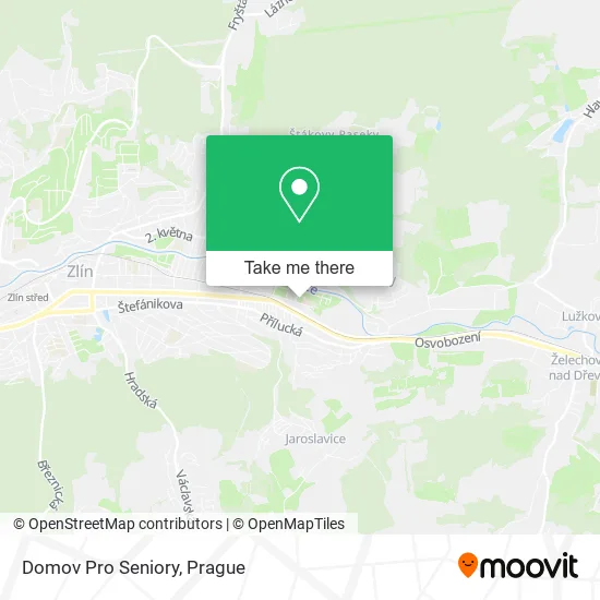 Карта Domov Pro Seniory